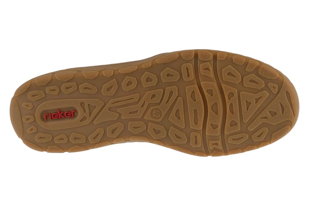 RIEKER Shoes 05211, Mens Brown Half Shoes