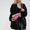 Childrens Fashion Mini Pu Saddle Bag With Stitching For Daily Outings