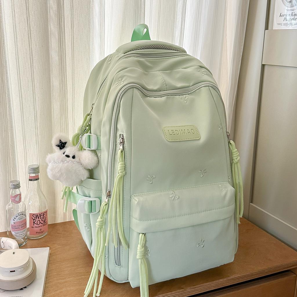 Children's Schoolbag Elementary School Student High Value Girl Junior High School Student High School School Backpack Fashion Backpack