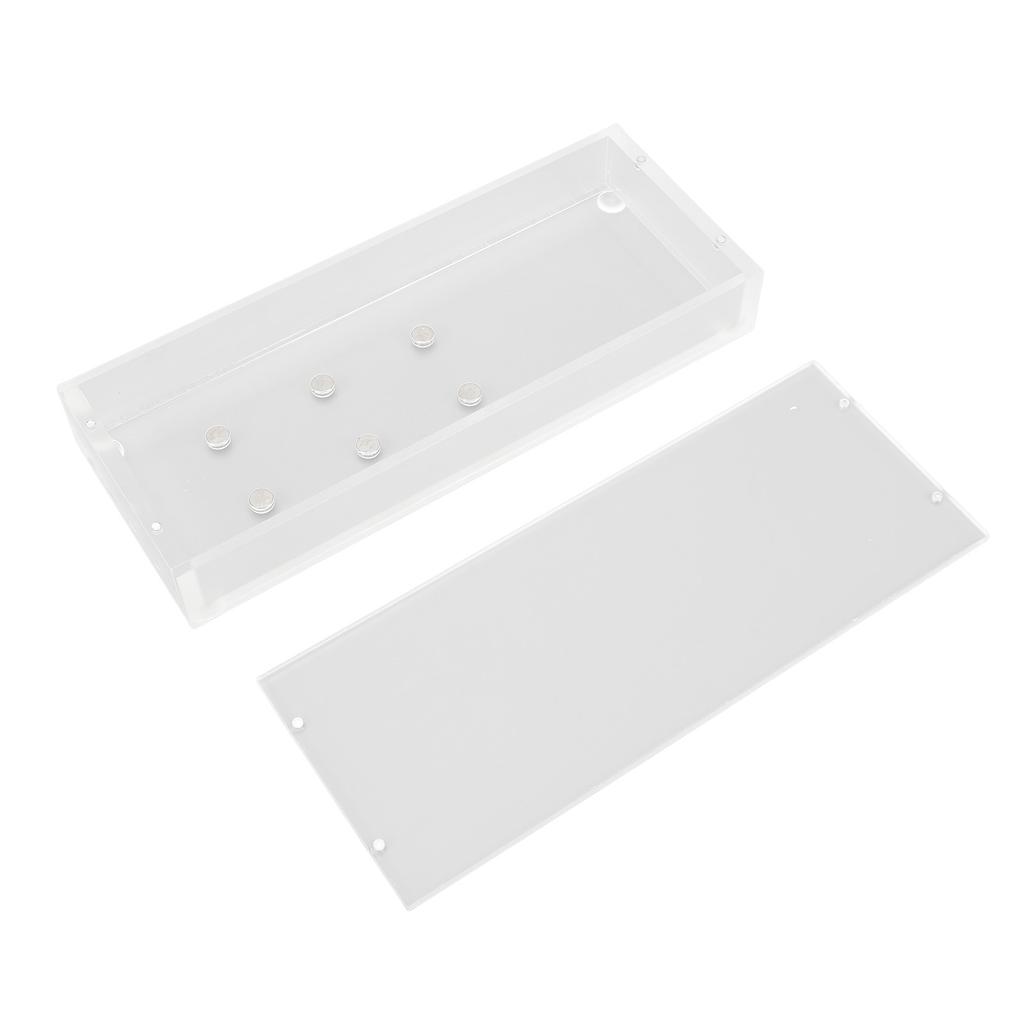 Tweezers Display Box Magnetic Fixation Clear Acrylic Tweezers Stand Holder for Beauty Salon