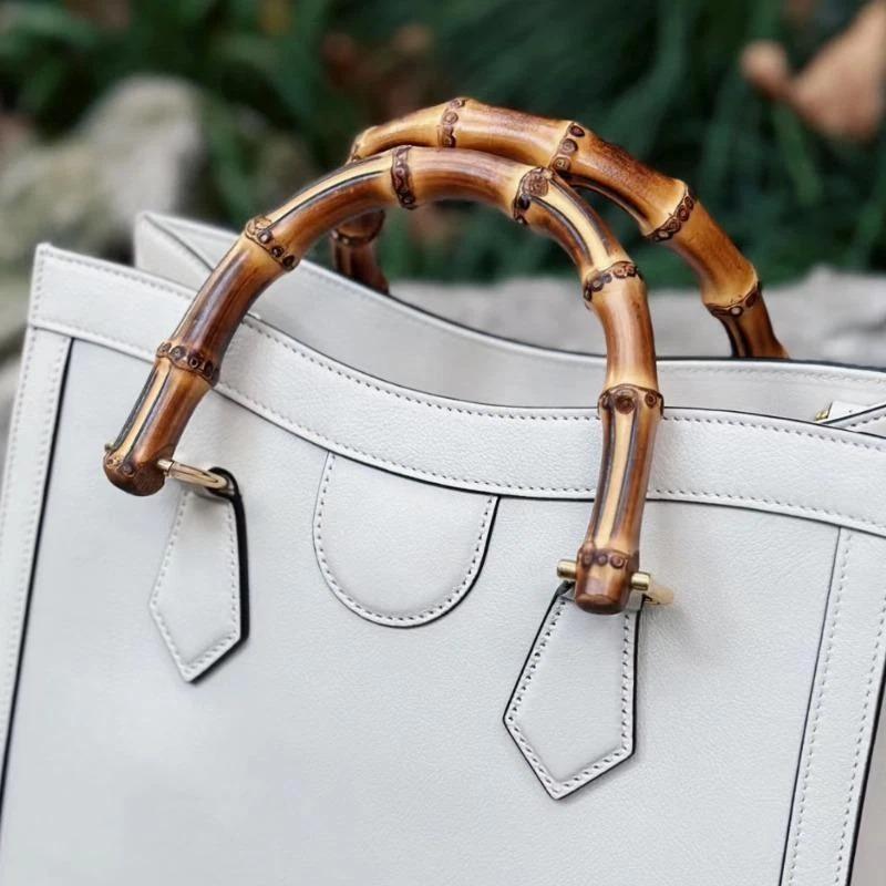 1-2pcs 2025 New Women Bag D-type Bamboo Handle DIY Handmade Handbag Handles Bag Accessories Handle Replacement