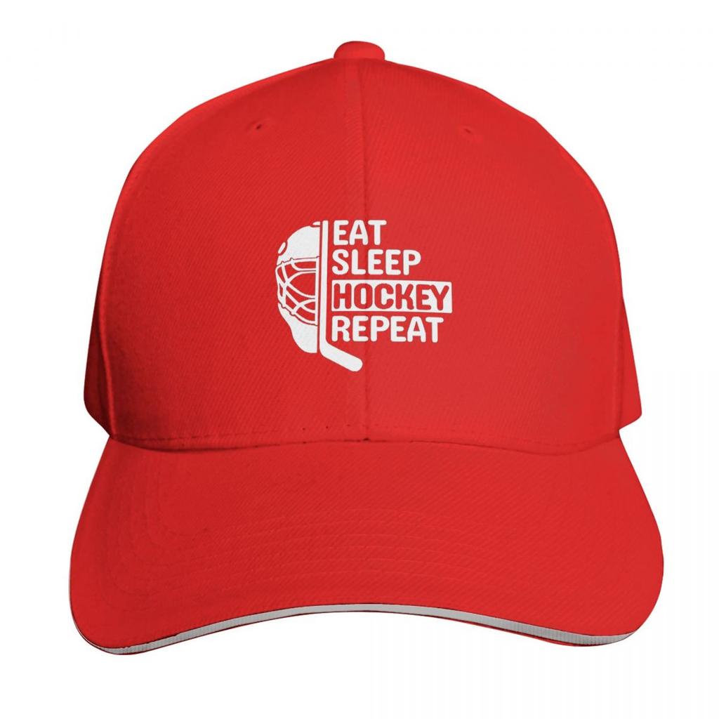 Funny Hockey Quote Hockey Quotes Cap Fashion Casual Baseball Caps Adjustable Hat  Summer Unisex Baseball Hats Polychromatic