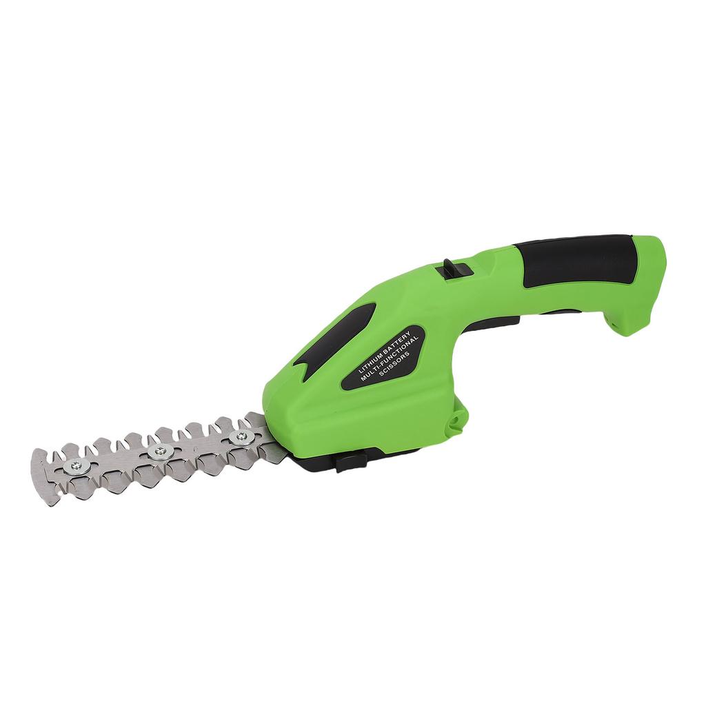 Electric Hedge Trimmer 7.2V Rechargeable Cordless Grass Shears for Garden Yard Lawn Pruning