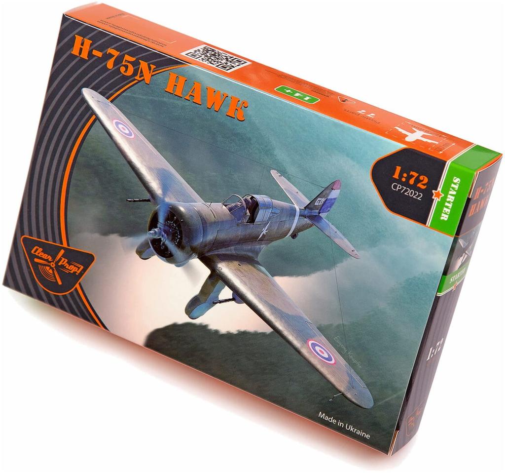 Clear Prop Thai Air Force Hawk Plastic Model CPU72022 Molding Color 1/72 H-75N