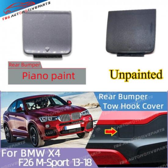Rear Bumper Tow Hook Cover for BMW X4M-SPORT 20dX 28iX 30dX 35iX M40i 2014-18