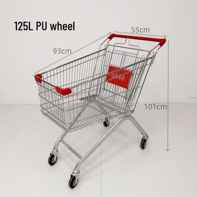 European Shopping Cart for Supermarkets, Malls, and Grocery Stores