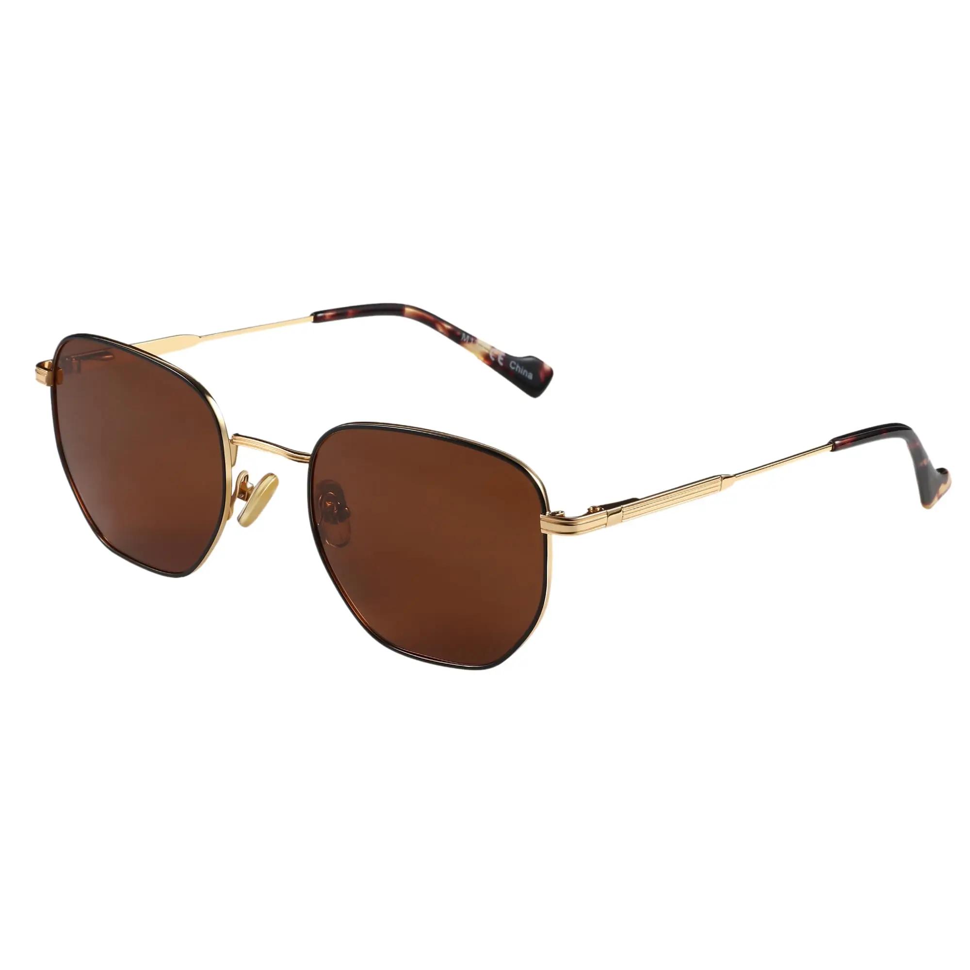 

ZENOTTIC Trendy Polarized Солнцезащитные очки по рецепту, шестиугольные прогрессивные солнцезащитные очки для мужчин и женщин, защита UV400, оттенки Single Version&1.56&Polarized