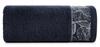 Agis Towel 30X50 Navy Blue Leaves Terry 400G/M2