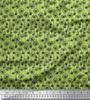Soimoi Japan Crepe Satin Fabric Artistic Floral Decor Fabric Printed Metre 42 Inch