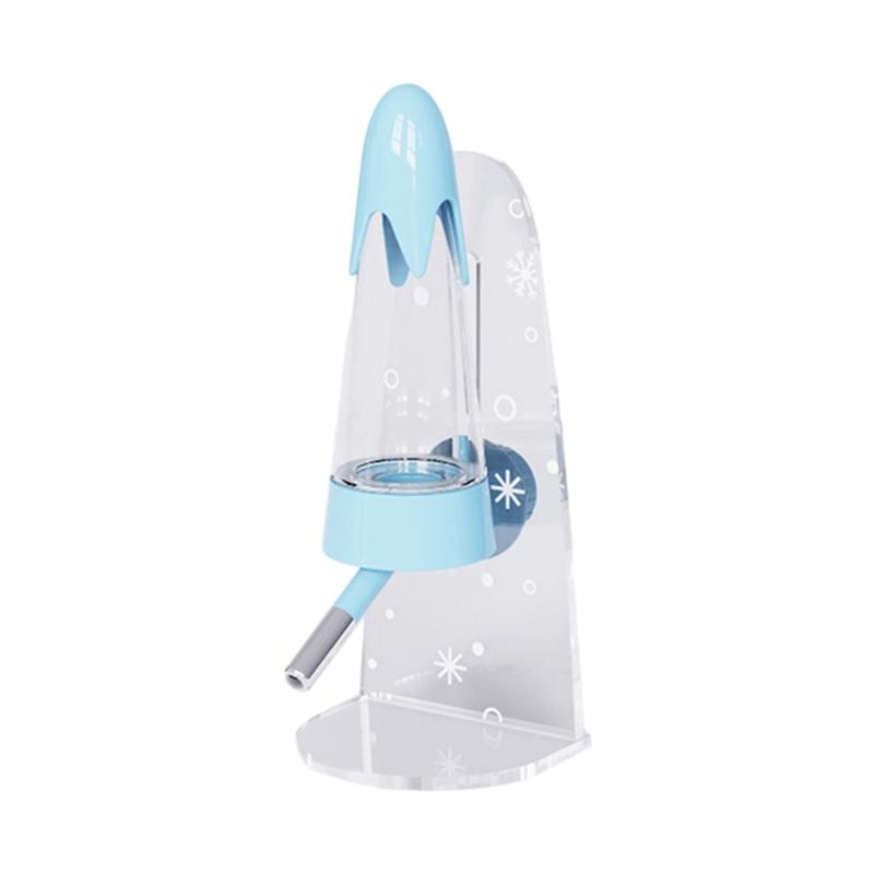 

4.2Oz LeakProof Hamster Water Bottle With Stand Water Feeders Brackets For Dwarf Gerbils Mouse Small Rodents Pet Cage Mount синій