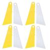 8pcs Glue Smear Sticks Applicator Thin Stretchy DIY Handcraft Reusable Plastic Glue Spreader Leather Glue Scraper