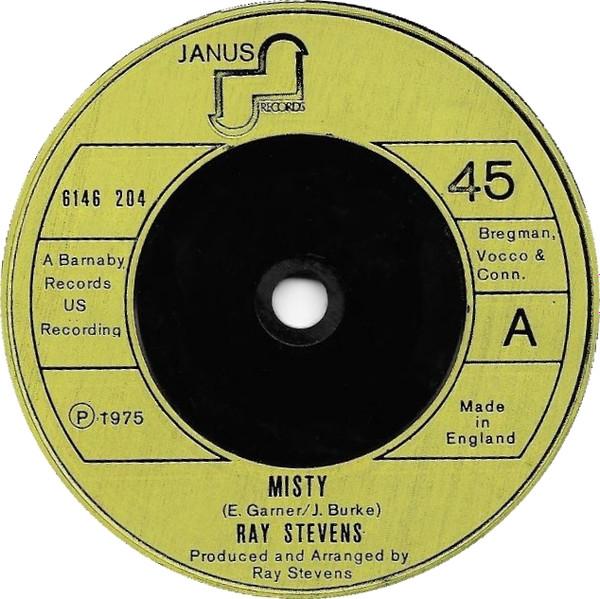 

7inch Record RAY STEVENS - Misty 6146204 Janus Records 1975 UK Rock Used