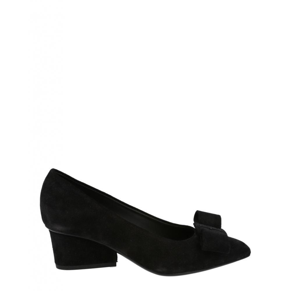 

Замшевые туфли Salvatore Ferragamo Viva черный