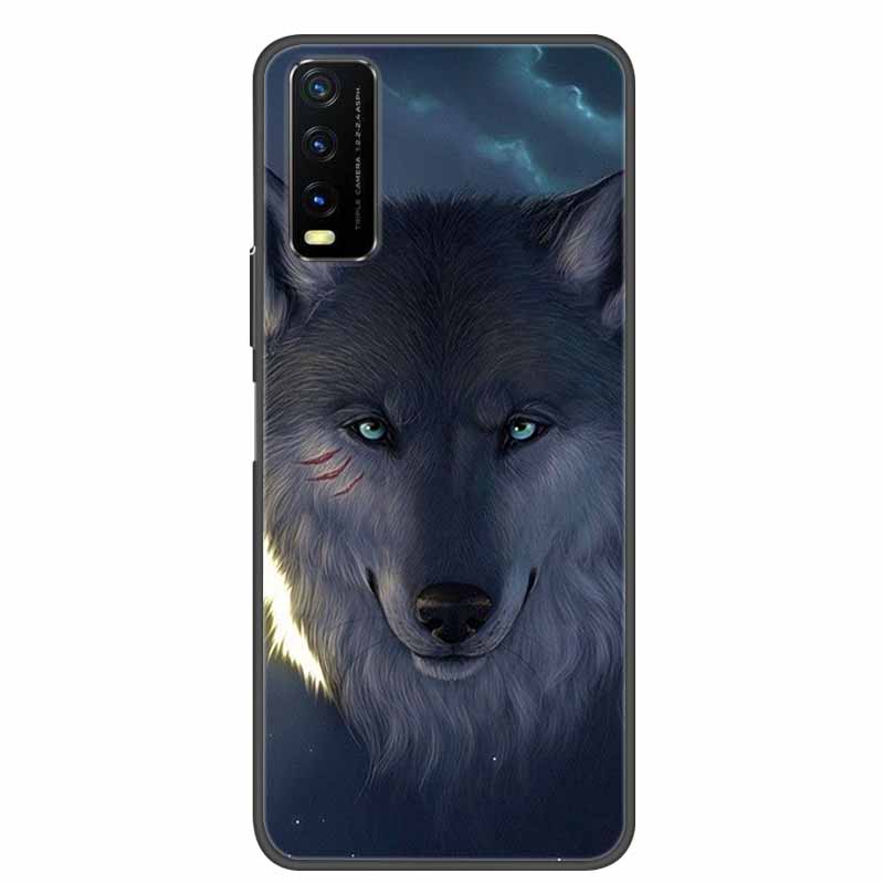 For Vivo Y20 Case Marble Soft Silicone Back Case for Vivo Y20S Y20 S Y 20i Phone Cover for Vivo V2027 Y20i Coque Funda Bag