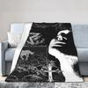 Coperte Trapuntate Deftones Nu Metal Calde Morbide Soffici Peluche Coperta da Lanciare per Decorazione Casa Viaggio Ufficio Copriletto in Flanella Copriletto