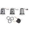 3Pcs Door Lock Barrel Cylinder W/Keys 252522 Fit for Citroen Berlingo/Xsara/Xsara Picasso