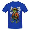 Unisex Samurai Frog Trending T Shirt Vintage Cotton T Shirt Homme