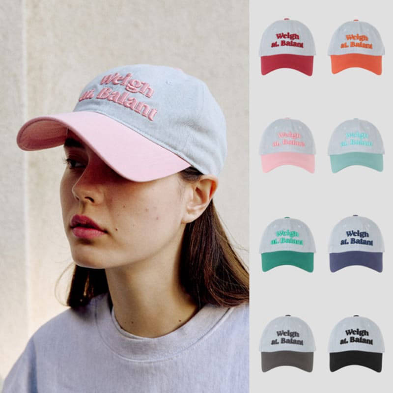 

BALANT Denim Embroidery Ball Cap (8 colors) green