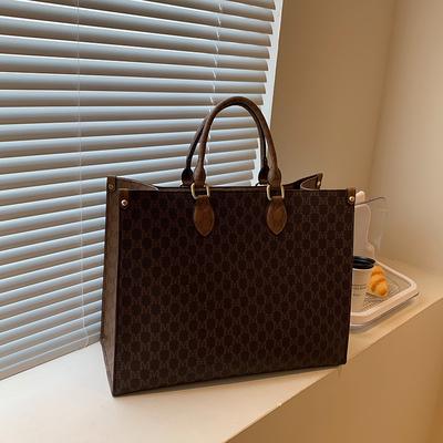 Bag Women's New Fashion Out Portable Shopping Bag Large Capacity Commuting Versatile Tote Bag