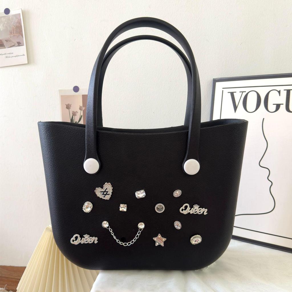 EVA Beach Handbag: Large Capacity DIY Travel Tote