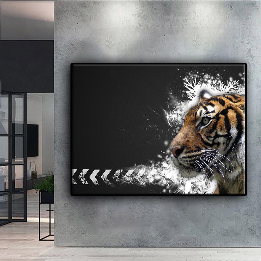 Cross Stitch Kit DIY Diamond Embroidery Animal Tiger Diamond Painting Home Decor