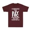 I Survived The Nyc Earthquake April 5th 2024 Magnitude 48 Sarcasm Unisexs Tshirt