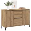 VidaXL Buffet Artisan Oak 102x35x70 Cm Engineered Wood, Bookcase, Sideboard, Storage Cabinet, 856487