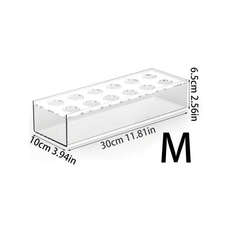 Clear Acrylic Rectangular Flower Vase For Wedding Table Centerpiece Home Decor Rose Gift Box Floral Arrangement Modern Decor