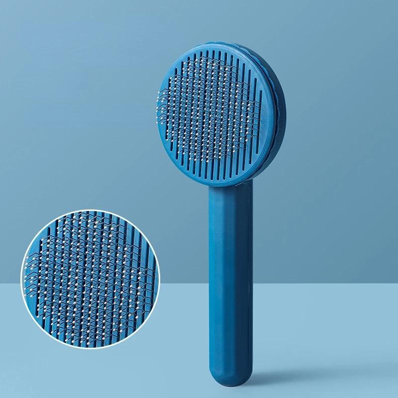 Cat Hair Cleaning Dematting Brush Comb Dog Hair Removal Brush Cat Grooming Tool Dog Hair Shedding Trimmer Needle Comb