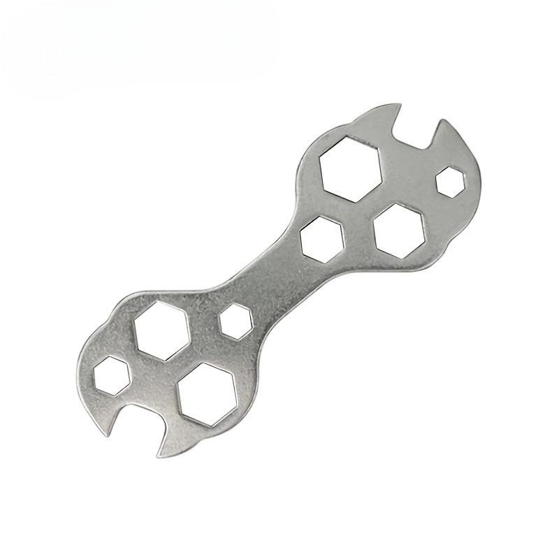 10In1 Useful Mini Flat Hexagon Wrench Chain Tool Bicycle Repair Wrench Hand Repair Tool Spanner Cycling Maintenance