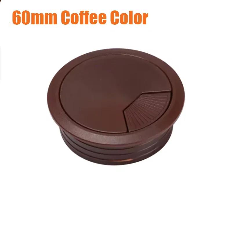 1-10Pcs 60mm 80mm Computer Desk, Book Desktop Decoration Circle Wire Hole Cover Sealing Cover