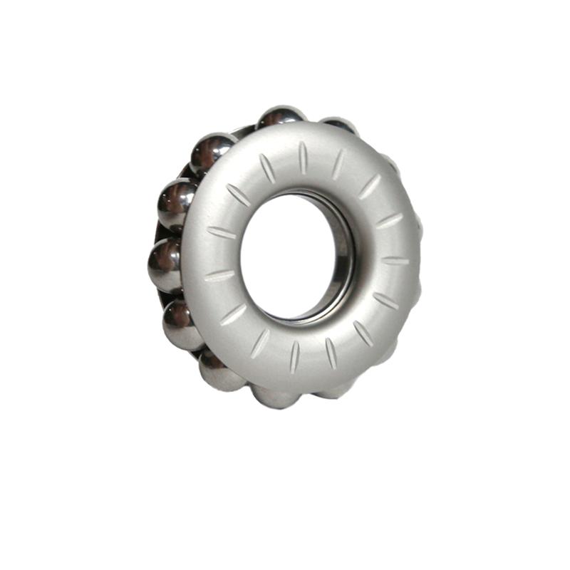 Stainless Steel Mechanical Fidget Ratchet Ring EDC Toy Haptic Fingertip Metal Stress Spinner Fidget Toys Adult Gifts