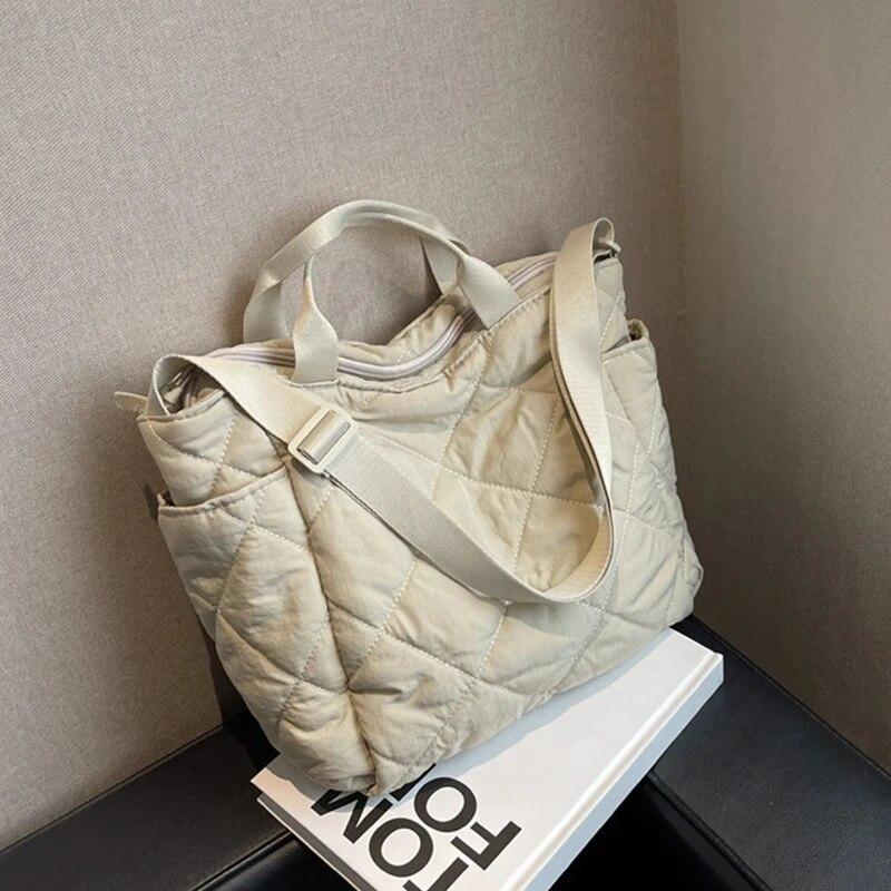 

Leisure Nylon Shoulder Bag New Minimalist And Versatile Women S Handbag Large Capacity Shopping Bag Premium Durable