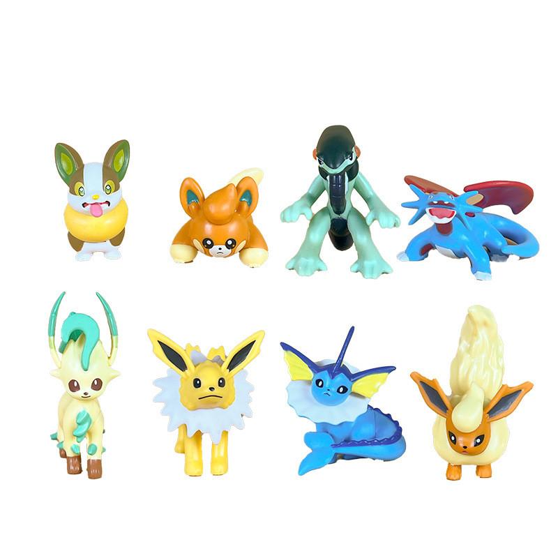 Toy Eeveelution Anime Model Pvc Miniatures For Gift And Decor Home
