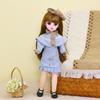 Attractive Eyes 30cm Bjd Doll with Clothes 1/6 SD Princess Makeup Ball Joint Doll  Toddler