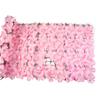 1M Fake Fence Trellis Wall Decoration Artificial Flower Privacy Fence Screen Outdoor Garden Balcony Hedge Home Wedding Decor