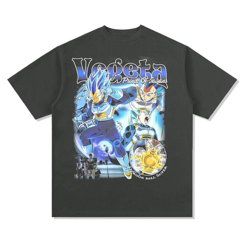 Dragon Ball Japanese Anime Cotton Y2K Tshirt Summer Men and Women Anime Enthusiasts Casual Comfortable Fashion Streetwear Shirt