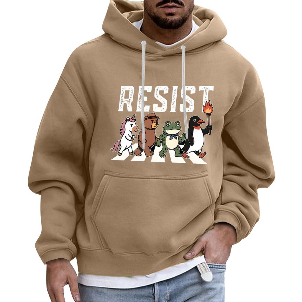 Sportovní tepláky s kapucí Unisex běžecké oblečení svetr s dlouhým rukávem mikiny s kapucí