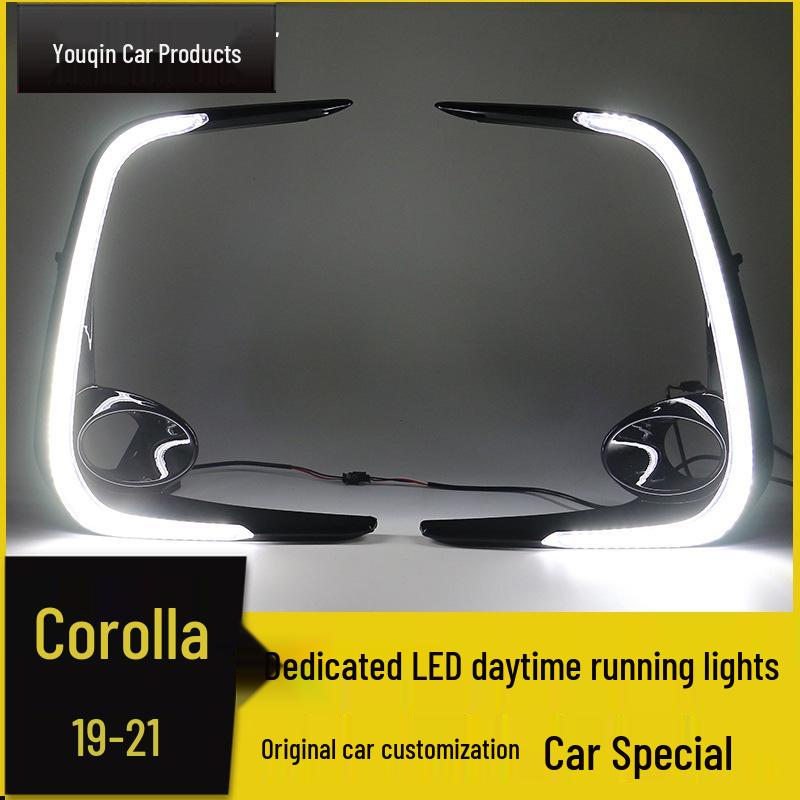 LED Sequential Turn Signal Daytime Running Lights for 19-21 Corolla