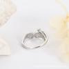 Engelsflügel Ring weibliche koreanische Mode Zirkonium voller Ring Ins Mädchen süße offenen Ring