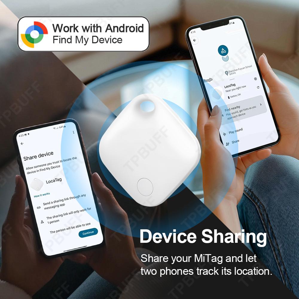 Bluetooth GPS Tracker For Android Devices Works With Google Find My App Smart Tag Pets Key Finder For Xiaomi Samsung Motorola