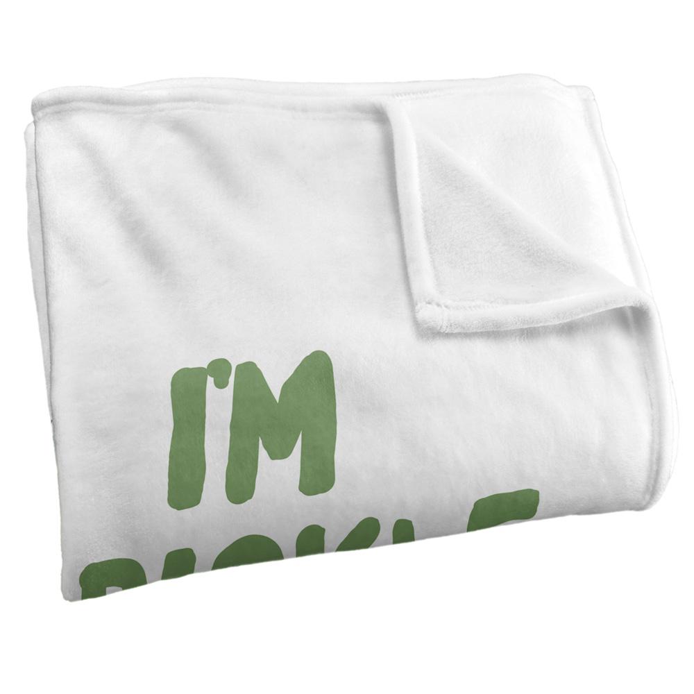 Rick And Morty Pickle Rick Blanket