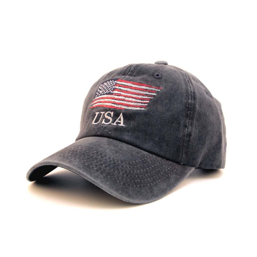European & American Flag Retro Baseball Cap - Trendy Unisex Sunshade Hat