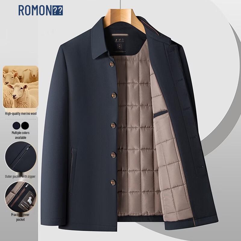 ROMON Men's Business Winter Padded Jacket
