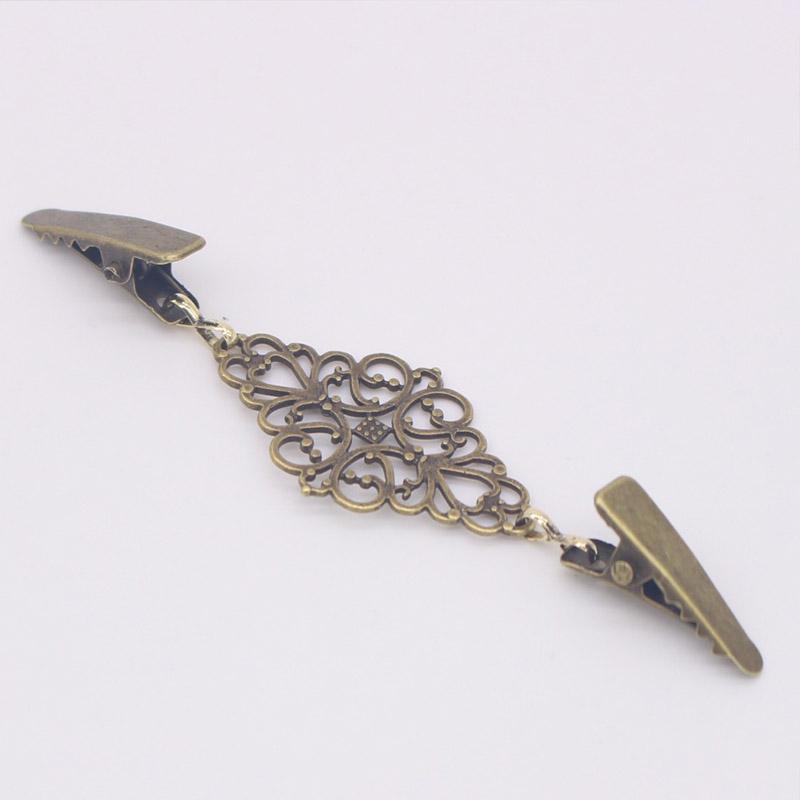 Vintage Cardigan Clip Brooch Hot Sale Valentines Gift Duck Clip For Women Girls Crystal Blouse  Unique