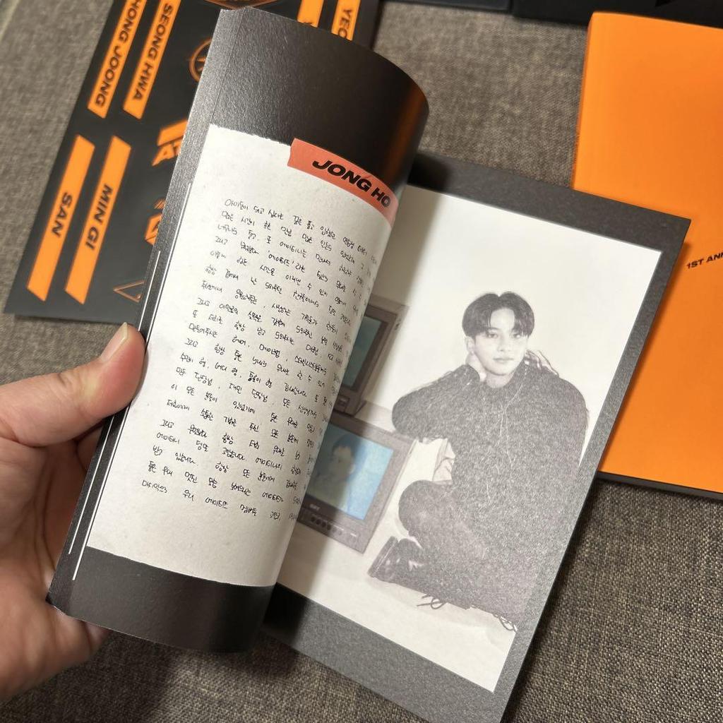 [USED] ATEEZ CD ALL TO ACTION ANNIVERSARY Jongho