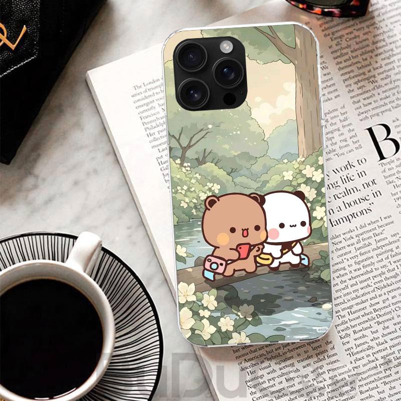 Bubu Dudu Cartoon Cute Cover For iPhone 17 Air 16 16E 15 Pro Max 14 Plus 13 Mini Phone Case 12 11 7 8 SE Customized Print Shell