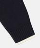 Sun Love Green Knit Sweater Navy