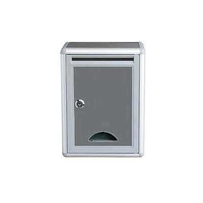 Small Aluminum Alloy Suggestion Box with Lock