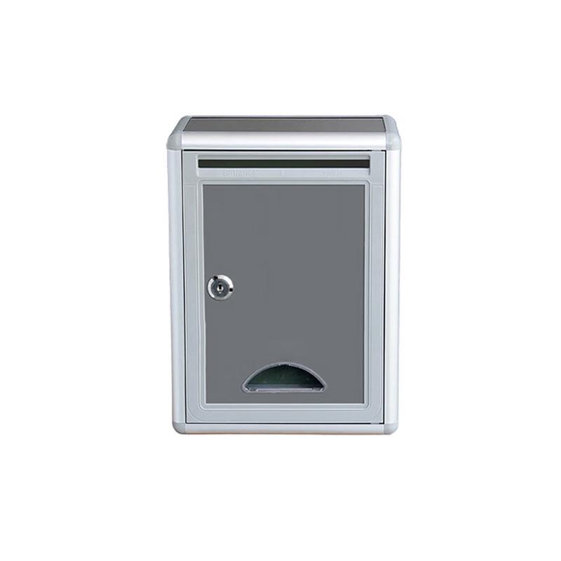 Small Aluminum Alloy Suggestion Box with Lock